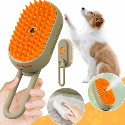 3-in-1 Spray Grooming Brush